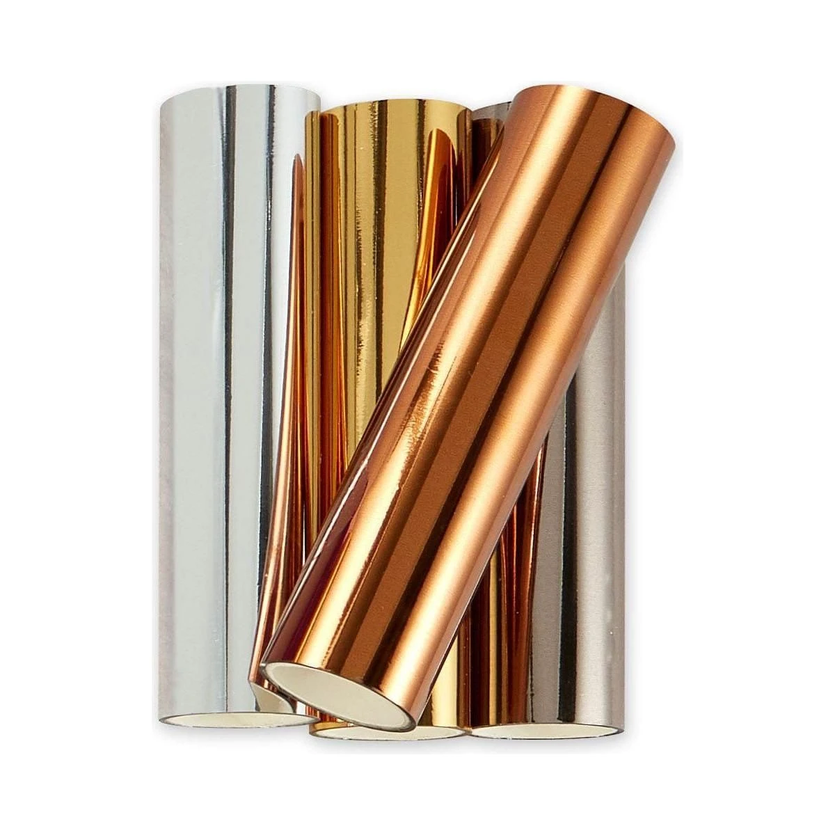 Glimmer Hot Foil 4 Rolls - Essential Metallics Variety Pack 1 Glimmer Hot Foil 4 Rolls - Essential Metallics Variety Pack