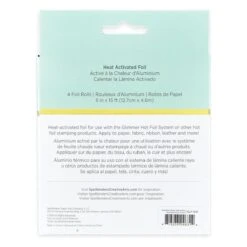 Glimmer Hot Foil 4 Rolls - Spellbound Variety Pack -Woodland Scenics Shop GLF 041 Spellbound Variety Pack Pac 2 REV103020
