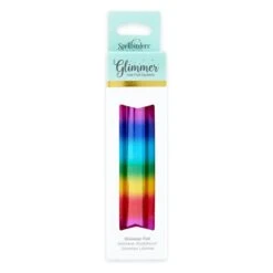 Glimmer Hot Foil Roll - Mini Rainbow Stripe -Woodland Scenics Shop GLF 043 Mini Rainbow Stripe Pac 1 56616.1610129286.1280.1280