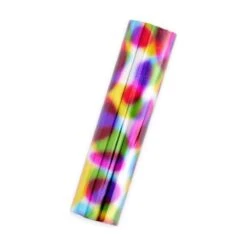 Glimmer Hot Foil Roll Rainbow Confetti