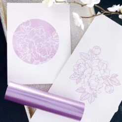 Glimmer Hot Foil Rolls Variety 4-Pack Satin Pastels 19 Glimmer Hot Foil Rolls Variety 4-Pack Satin Pastels -Woodland Scenics Shop GLF 050 Satin Pastels Variety Pack Product Purple