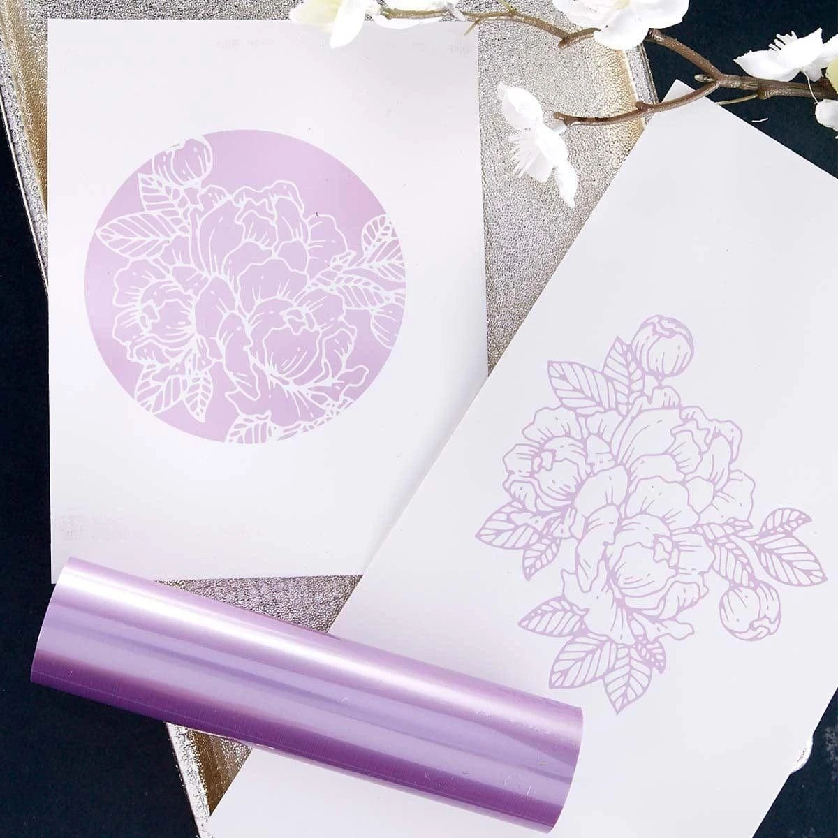 Glimmer Hot Foil Rolls Variety 4-Pack Satin Pastels 9 Glimmer Hot Foil Rolls Variety 4-Pack Satin Pastels - Image 9