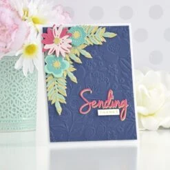 Mini Everyday Sentiments Glimmer Hot Foil Plate & Die Set From Simply Perfect Collection -Woodland Scenics Shop GLP 260 Simply Perfect Spellbinders Mini Everyday Sentiments Project 3 05724.1648580219.1280.1280