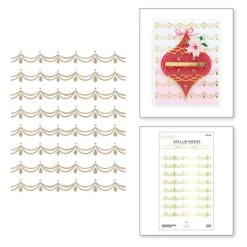 Glimmering Swag Glimmer Hot Foil Plate From Sealed For The Holidays Collection