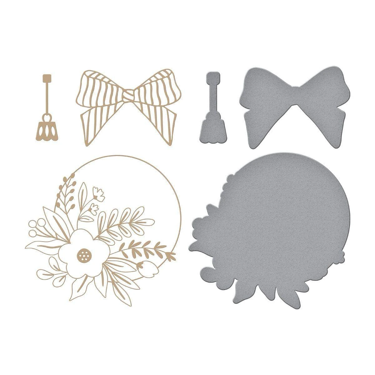 Blooming Ornament Glimmer Hot Foil Plate & Die Set From The Glimmer Greetings Collection 3 Blooming Ornament Glimmer Hot Foil Plate & Die Set From The Glimmer Greetings Collection - Image 3