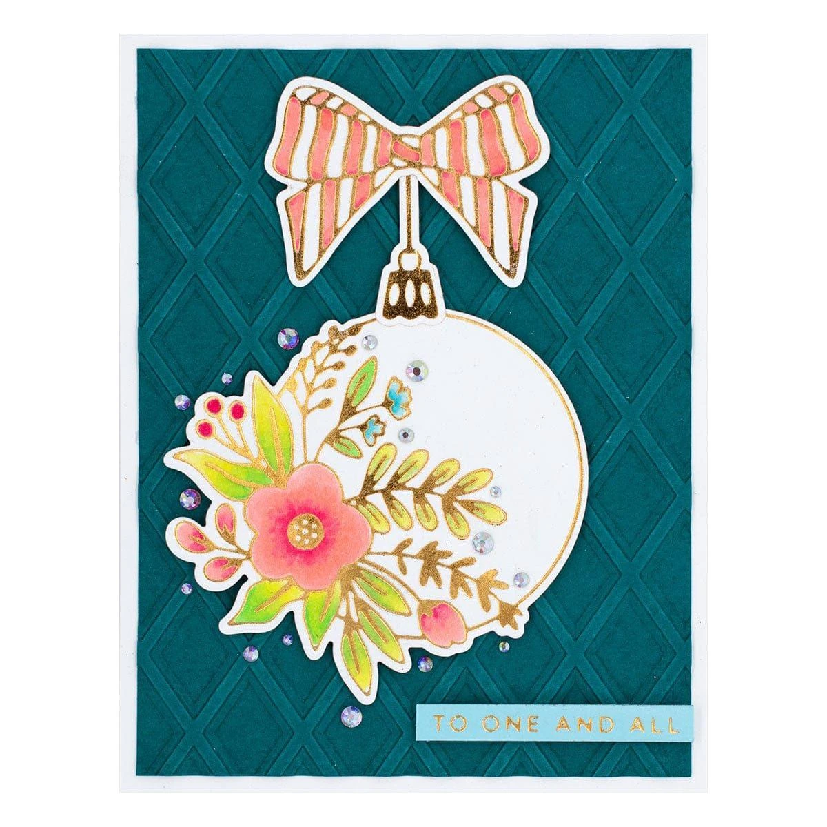 Blooming Ornament Glimmer Hot Foil Plate & Die Set From The Glimmer Greetings Collection 4 Blooming Ornament Glimmer Hot Foil Plate & Die Set From The Glimmer Greetings Collection - Image 4
