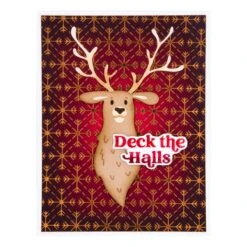 Geo Snowflakes Glimmer Hot Foil Plate From Joyful Christmas Collection By Simon Hurley 10 Geo Snowflakes Glimmer Hot Foil Plate From Joyful Christmas Collection By Simon Hurley -Woodland Scenics Shop GLP 360 Joyful Christmas Simon Hurley geo snowflakes Project