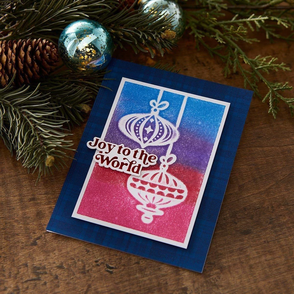 Joyful Christmas Sentiments Glimmer Hot Foil Plate & Die Set From Joyful Christmas Collection By Simon Hurley 6 Joyful Christmas Sentiments Glimmer Hot Foil Plate & Die Set From Joyful Christmas Collection By Simon Hurley - Image 6