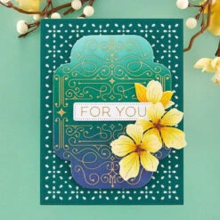 Essential Four Petal Labels Etched Dies From The Four Petal Collection -Woodland Scenics Shop GLP 370 1