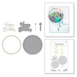 Giant Party Balloon Glimmer Hot Foil Plate & Die Set