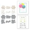 It’s My Party Glimmer Sentiments Hot Foil Plate & Die Set