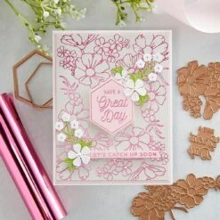 Mini Blooms And Sprigs Etched Dies From The Slimline Collection -Woodland Scenics Shop GOM AUG21 Product 1200X1200 Project 2 67140.1648598037.1280.1280