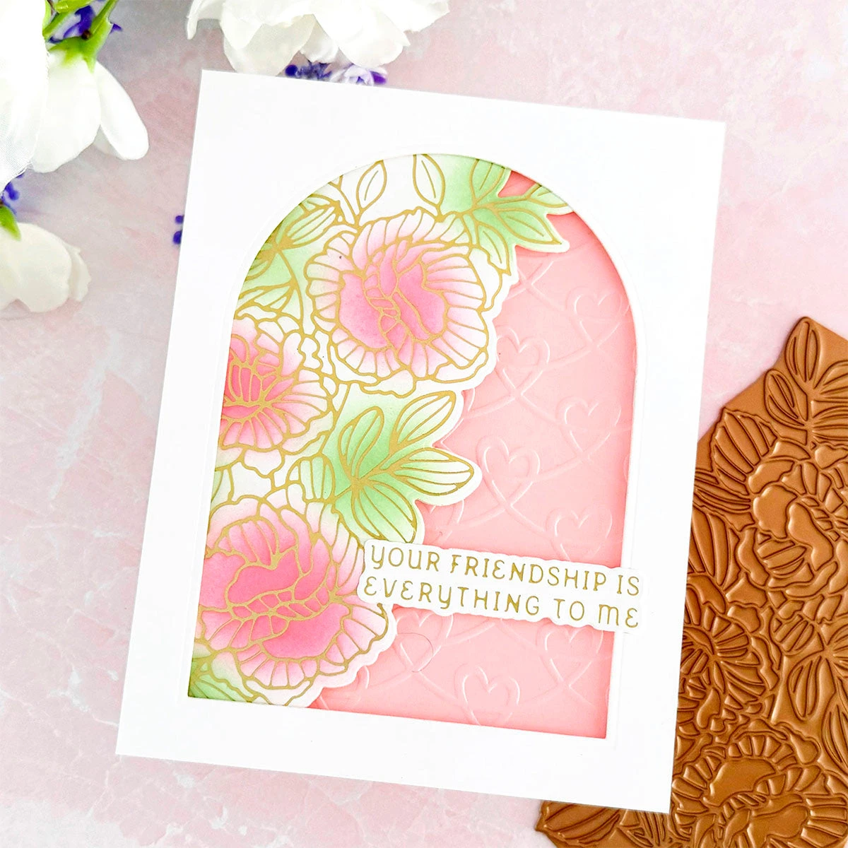 Friendship Is Everything - Glimmer Hot Foil Kit Of The Month (Plates & Die Only) 6 Friendship Is Everything - Glimmer Hot Foil Kit Of The Month (Plates & Die Only) - Image 6