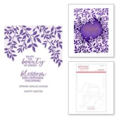 Spring Canopy -Glimmer Hot Foil Kit Of The Month (Plates & Die Only)