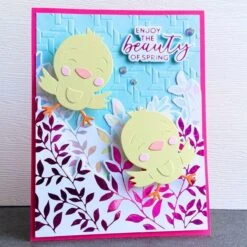 Spring Canopy -Glimmer Hot Foil Kit Of The Month (Plates & Die Only) -Woodland Scenics Shop GOM FEB25 Product 1200x1200 Project 10