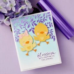 Spring Canopy -Glimmer Hot Foil Kit Of The Month (Plates & Die Only) -Woodland Scenics Shop GOM FEB25 Product 1200x1200 Project 2