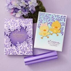 Spring Canopy -Glimmer Hot Foil Kit Of The Month (Plates & Die Only) -Woodland Scenics Shop GOM FEB25 Product 1200x1200 Project 6