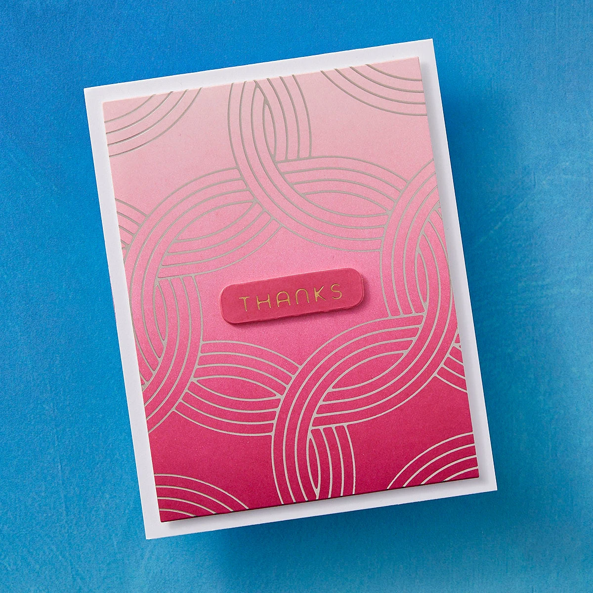 Elliptical Weave - Glimmer Hot Foil Kit Of The Month (Plates & Die Only) 6 Elliptical Weave - Glimmer Hot Foil Kit Of The Month (Plates & Die Only) - Image 6