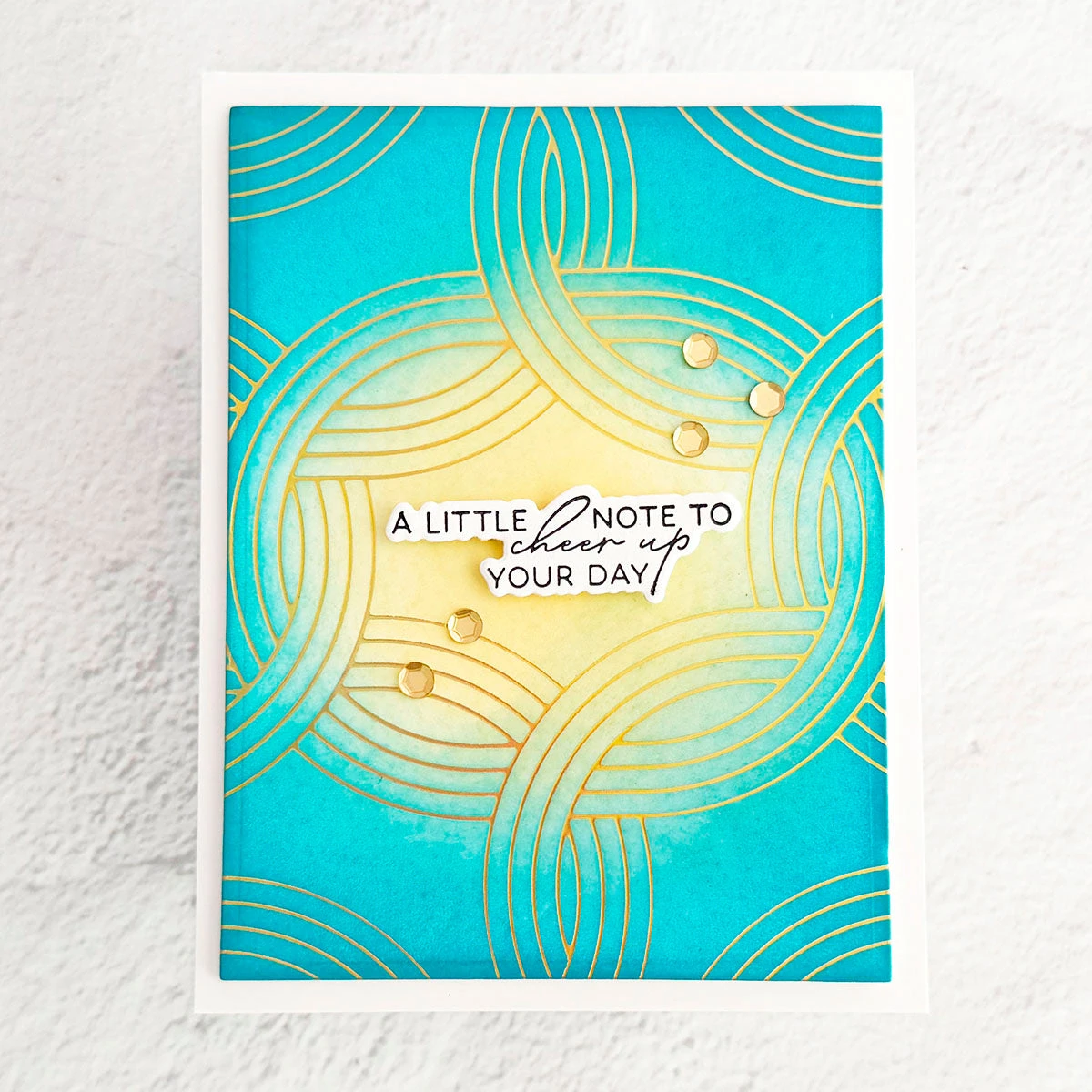 Elliptical Weave - Glimmer Hot Foil Kit Of The Month (Plates & Die Only) 2 Elliptical Weave - Glimmer Hot Foil Kit Of The Month (Plates & Die Only) - Image 2