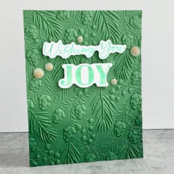Joyful Holly - Glimmer Hot Foil Kit Of The Month (Plates & Die Only) 15 Joyful Holly - Glimmer Hot Foil Kit Of The Month (Plates & Die Only) -Woodland Scenics Shop GOM JUL24 Product 1200x1200 Project 9