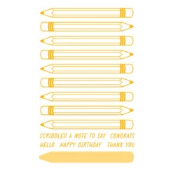 Scribbled A Note -Glimmer Hot Foil Kit Of The Month (Plates & Die Only) -Woodland Scenics Shop GOM MAY25 Product 1200x1200 Color