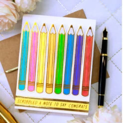 Scribbled A Note -Glimmer Hot Foil Kit Of The Month (Plates & Die Only) -Woodland Scenics Shop GOM MAY25 Product 1200x1200 Project 5