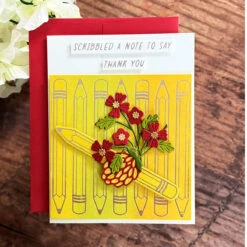 Scribbled A Note -Glimmer Hot Foil Kit Of The Month (Plates & Die Only) -Woodland Scenics Shop GOM MAY25 Product 1200x1200 Project 8