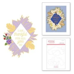 Thankful For You - Glimmer Hot Foil Kit Of The Month (Plates & Dies Only)