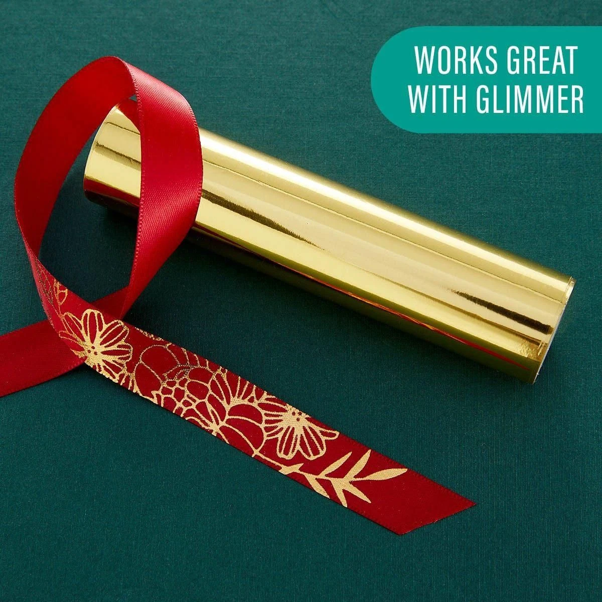 Vivant - Double Face Satin Warm Red Ribbon - 27 Yards 2 Vivant - Double Face Satin Warm Red Ribbon - 27 Yards - Image 2