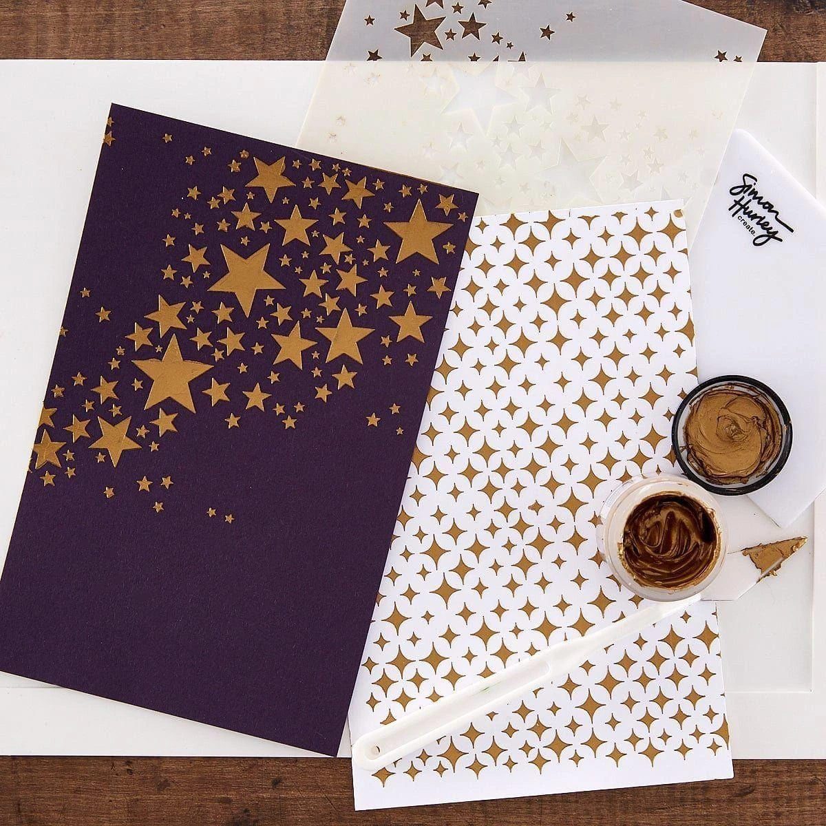 Ranger Lunar Paste Gold Rush By Simon Hurley Create. 2 Fl. Oz. Jar 2 Ranger Lunar Paste Gold Rush By Simon Hurley Create. 2 Fl. Oz. Jar - Image 2