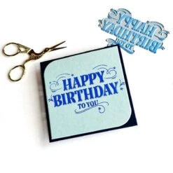 Hero Arts - Happy Birthday Betterpress & Foil Plate -Woodland Scenics Shop HP105 lifestyle KarenBrown 1200x1200 7524b6b7 e53d 46e1 ae8d 27dc47937f8b