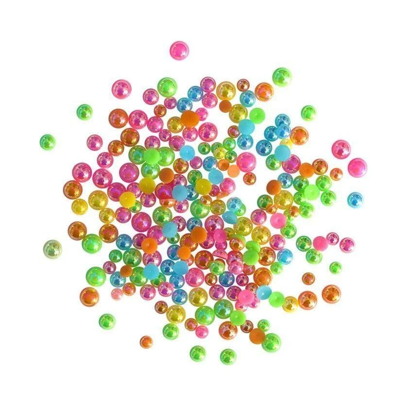 Buttons Galore & More - Jelly Beans Half Pearlz 1 Buttons Galore & More - Jelly Beans Half Pearlz