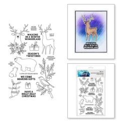 Ranger Clear Stamp Set Winter Woodland By Simon Hurley Create