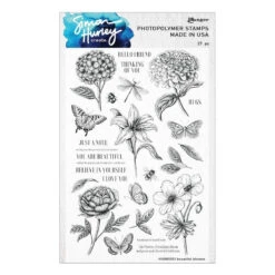 Beautiful Blooms Stamp And Die Bundle By Simon Hurley -Woodland Scenics Shop HUR85553 beautiful blooms Simon Hurley Pac