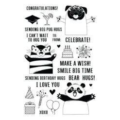 Ranger Big Hugs Clear Stamp Set By Simon Hurley Create. -Woodland Scenics Shop HUR85560 big hugs Simon Hurley Color 4ee15f67 2f73 478f bc6a 4b2352cbe120