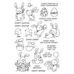 Easter Bunnies Stamp And Die Bundle By Simon Hurley 36 Easter Bunnies Stamp And Die Bundle By Simon Hurley -Woodland Scenics Shop HUR85577 easter bunnies Simon Hurley Color