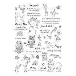 Woodland Wildlife Stamp And Die Bundle By Simon Hurley -Woodland Scenics Shop HUR87991 woodland wildlife Color 990f000b 956f 428c b3b0 e53537a2aa43