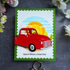 Scenic Drive Stencil From The Classic Road Legends Collection By Mindy Eggen -Woodland Scenics Shop HeejungHunsbergerClassicRoadRegendsCollectionB1 1