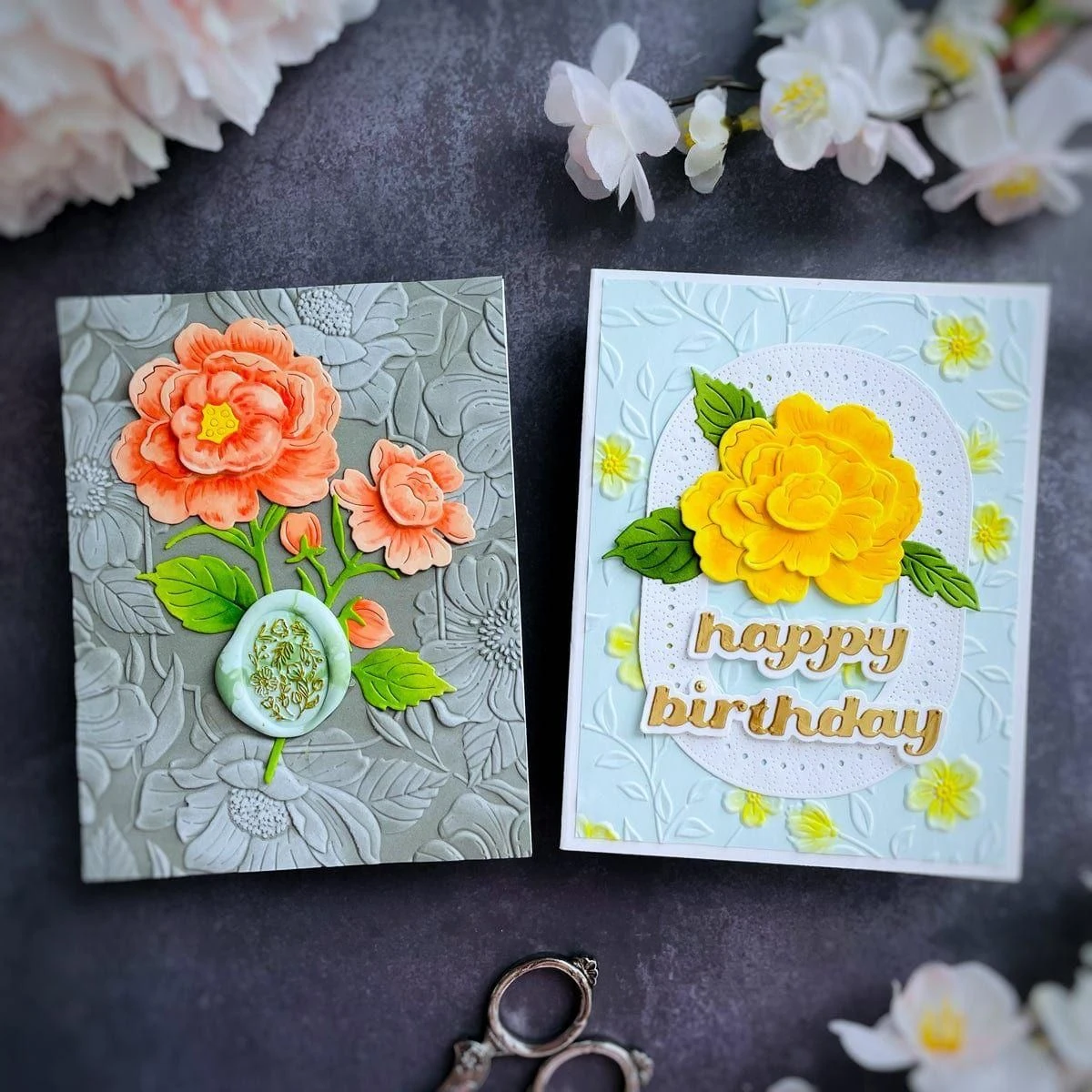 Vintage Florals Etched Dies From The From The Garden Collection By Wendy Vecchi 9 Vintage Florals Etched Dies From The From The Garden Collection By Wendy Vecchi - Image 9