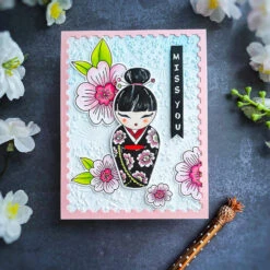 Floral Fans 3D Embossing Folder From The Spring In Kyoto Collection By Alex Syberia Designs 17 Floral Fans 3D Embossing Folder From The Spring In Kyoto Collection By Alex Syberia Designs -Woodland Scenics Shop HeejungHunsbergerSpringinKyotoCollectionB1