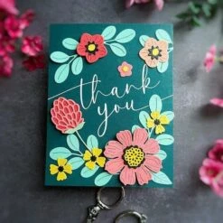 Sweeping Script Sentiments Press Plates From The Vivid Expressions Collection -Woodland Scenics Shop HeejungHunsbergerVividExpressionF1