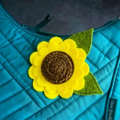 Felt Sunflower Bloom Etched Dies From The Summer Felt Stitch & Create Collection By Nichol Spohr -Woodland Scenics Shop Heejung Hunsberger Summer Felt Stitch Collection A4