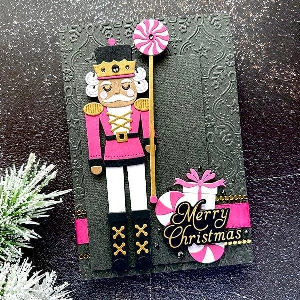 Dancin' Nutcracker Fritz Etched Dies From The Dancin' Christmas Friends Collection 3 Dancin' Nutcracker Fritz Etched Dies From The Dancin' Christmas Friends Collection - Image 3
