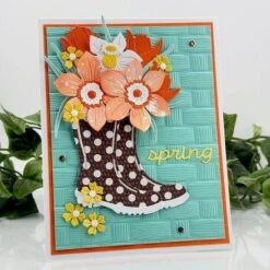 Woven 3D Embossing Folder From The Spring Sampler Collection By Simony Hurley -Woodland Scenics Shop IMG 1240