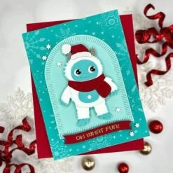 Rocky The Dancin' Yeti Etched Dies From The Monster Friends Collection -Woodland Scenics Shop IMG 1719