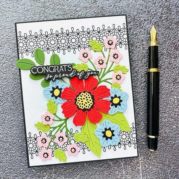 Pressed Lace Borders Press Plate & Die Set From The Vivid Expressions Collection 2 Pressed Lace Borders Press Plate & Die Set From The Vivid Expressions Collection - Image 2