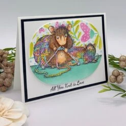 Knit One Cling Rubber Stamps From The House-Mouse Winter Collection 12 Knit One Cling Rubber Stamps From The House-Mouse Winter Collection -Woodland Scenics Shop IMG 2023 12 03 092101