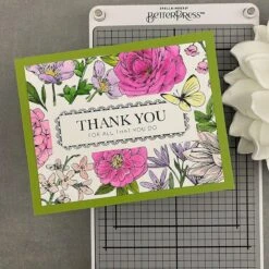 Butterfly Garden Press Plate & Die Set From The BetterPress Collection -Woodland Scenics Shop IMG 2023 6 4 213052