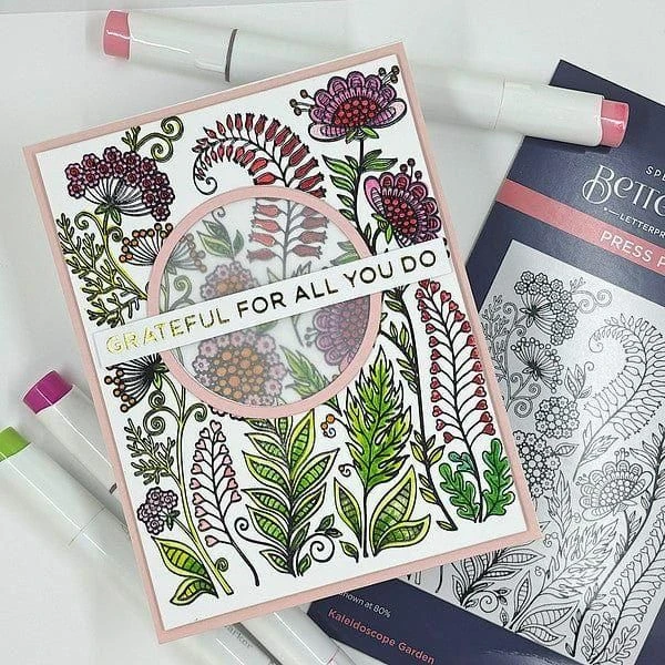 Spellbinders Exclusive: Kaleidoscope Garden Press Plate 6 Spellbinders Exclusive: Kaleidoscope Garden Press Plate - Image 6