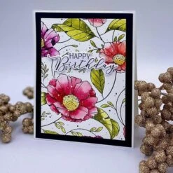 Cosmos Backdrop Press Plate From The Pressed Posies Collection -Woodland Scenics Shop IMG 2024 01 09 081415